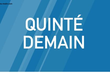 2 Base de Quinté Demain