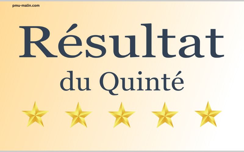 Résultats du Quinté D’Aujourd’Hui