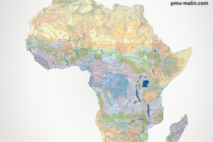 Carte DE L'afrique