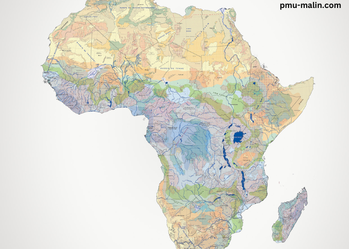 Carte DE L'afrique